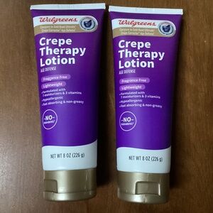 Walgreens Crepe Therapy Lotion Age Defense Bundle NEW
